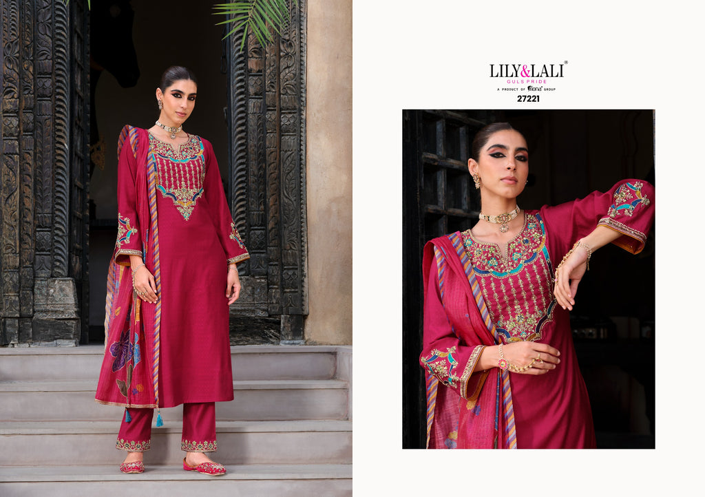 🌸 Eternal Elegance – Deepika Luxe Festive Set
