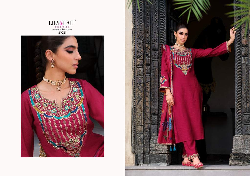 🌸 Eternal Elegance – Deepika Luxe Festive Set