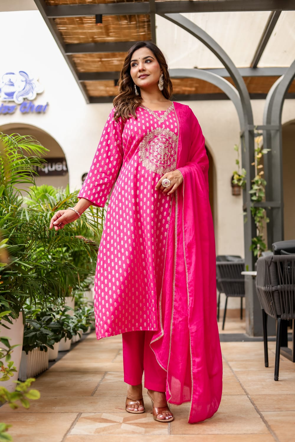 Eternal Elegance x Indolady – A-Line Grace Suit Set EE-K3013