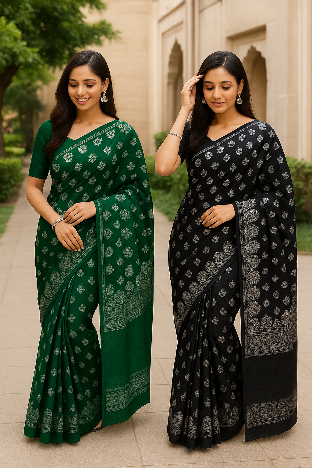 Eternal Elegance: Regal Radiance – Banaras Saree Collection