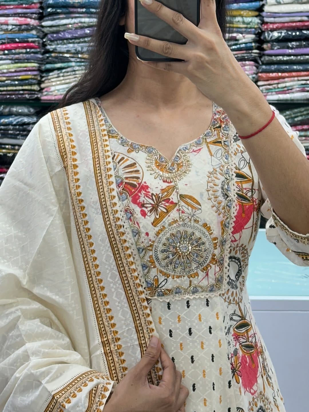 Eternal Elegance – Casual Classy Kurti Set Code: EE-7129