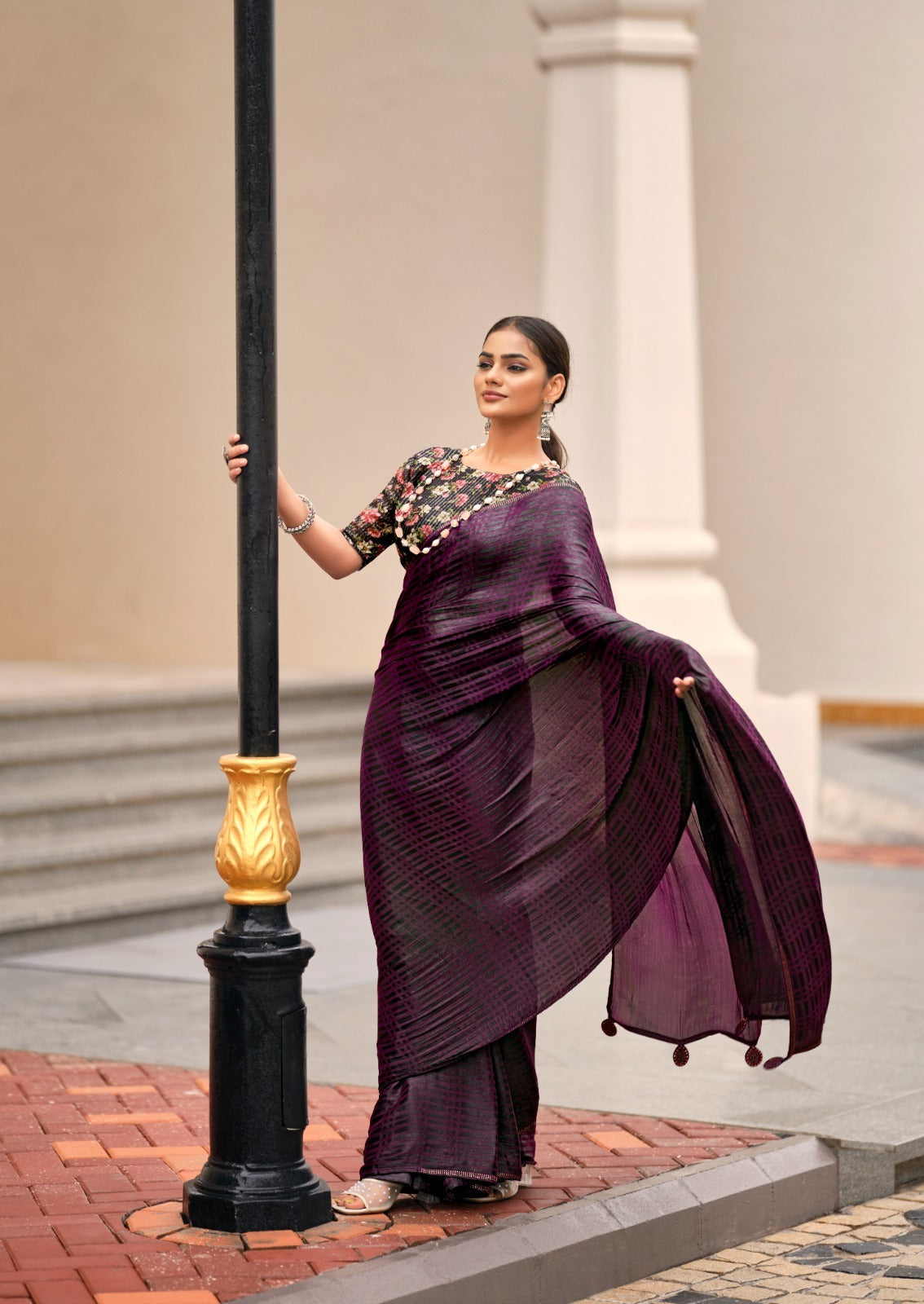 Eternal Elegance Tarna – Swarovski Symphony Blouse -EE-SNV-TARNA-015