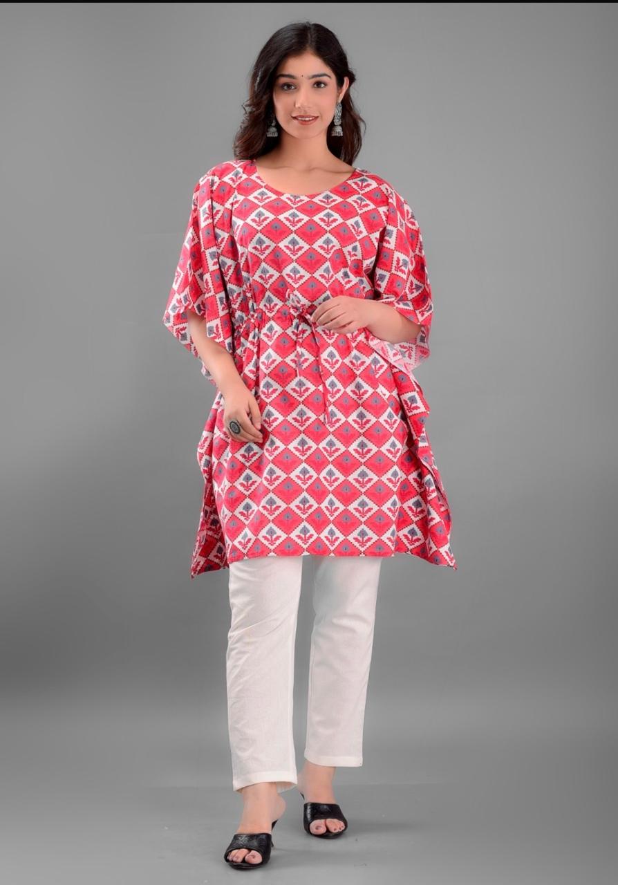 EE-JB-KFT Cotton Kaftan Tops