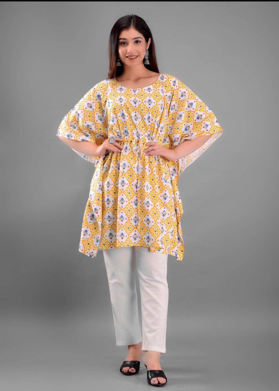 EE-JB-KFT Cotton Kaftan Tops