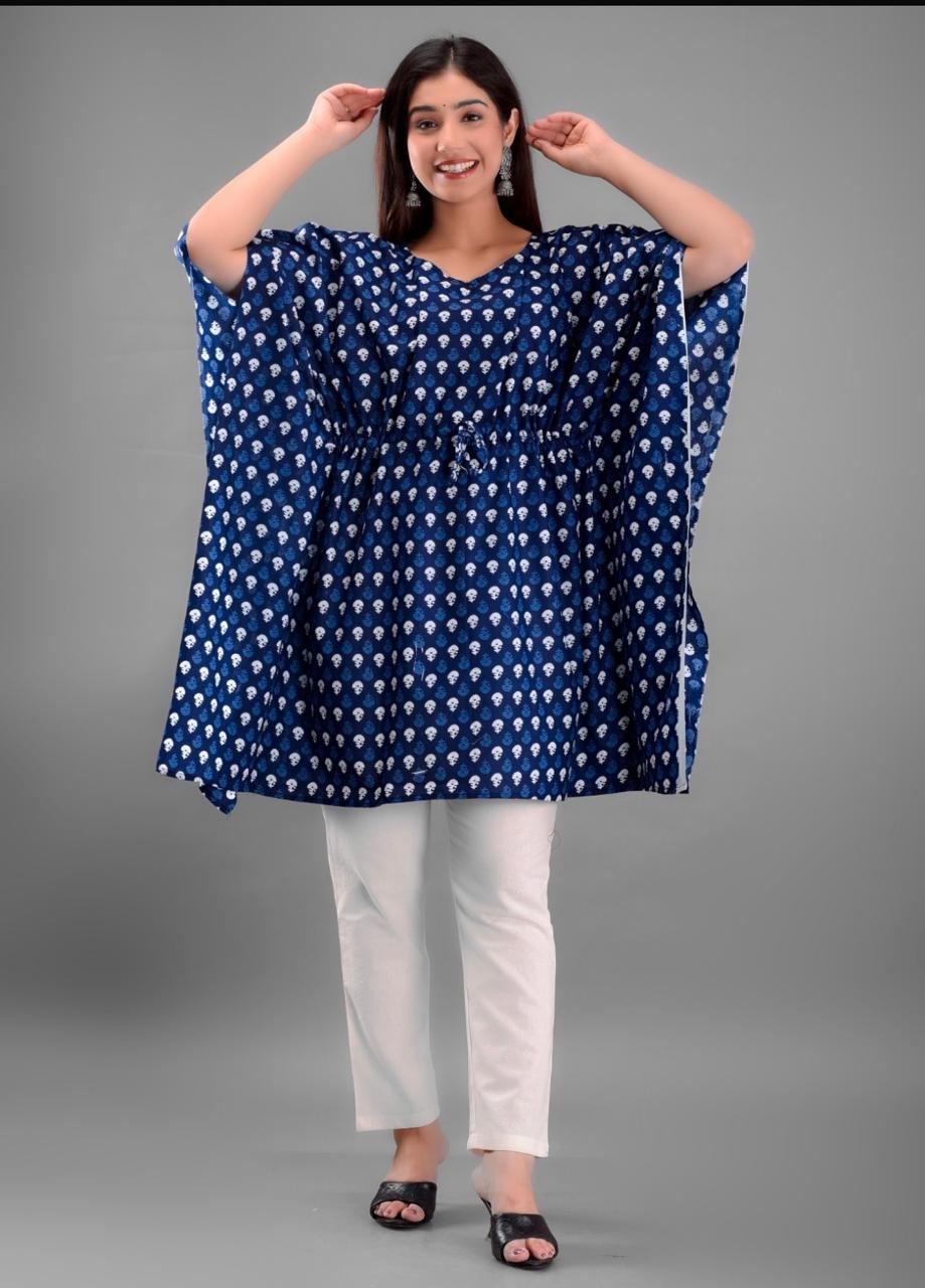 EE-JB-KFT Cotton Kaftan Tops