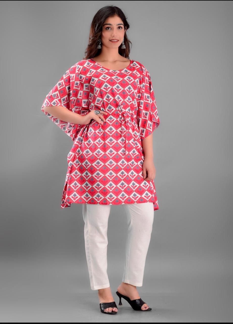 EE-JB-KFT Cotton Kaftan Tops