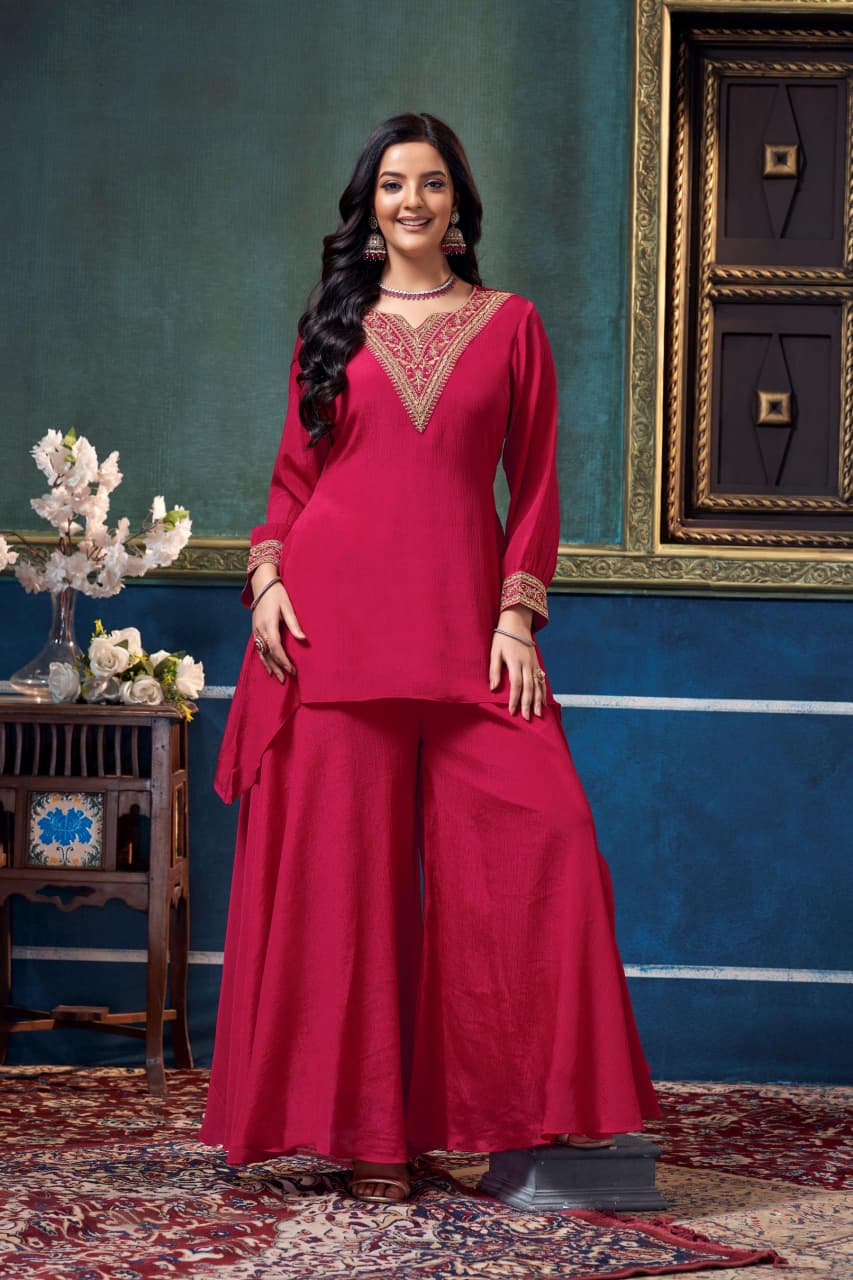 Eternal Elegance – "Silken Grace" 2-Piece Ensemble