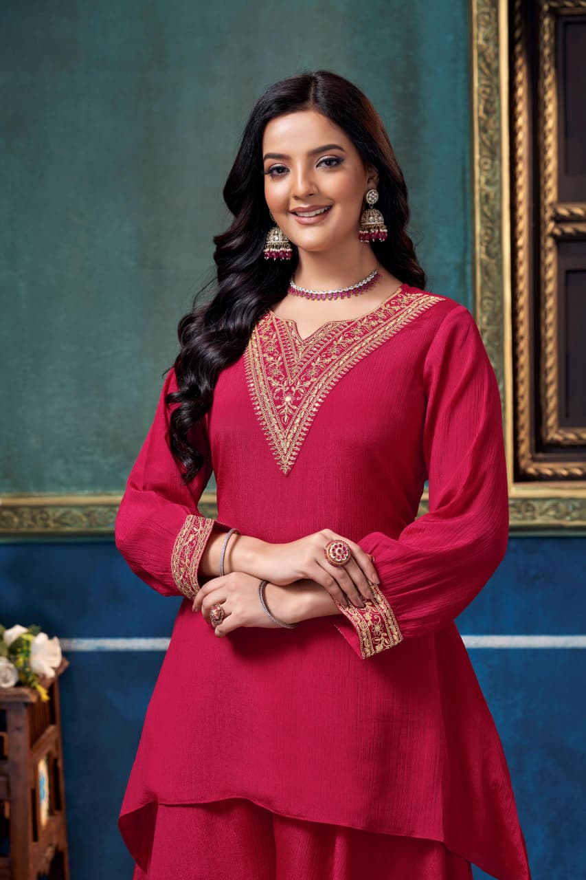 Eternal Elegance – "Silken Grace" 2-Piece Ensemble