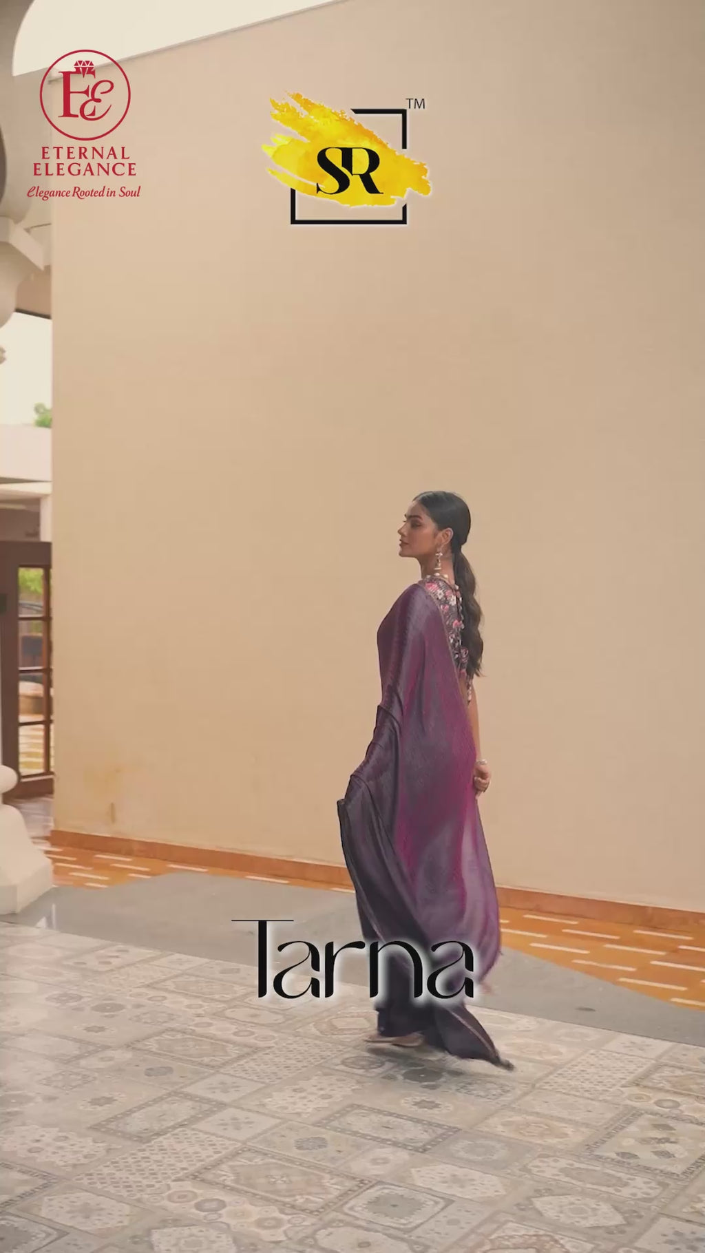 Eternal Elegance Tarna – Swarovski Symphony Blouse -EE-SNV-TARNA-015